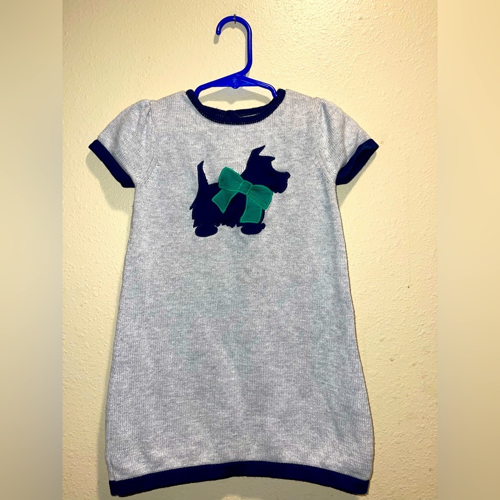 Girls Grey sweater dress size 4T
